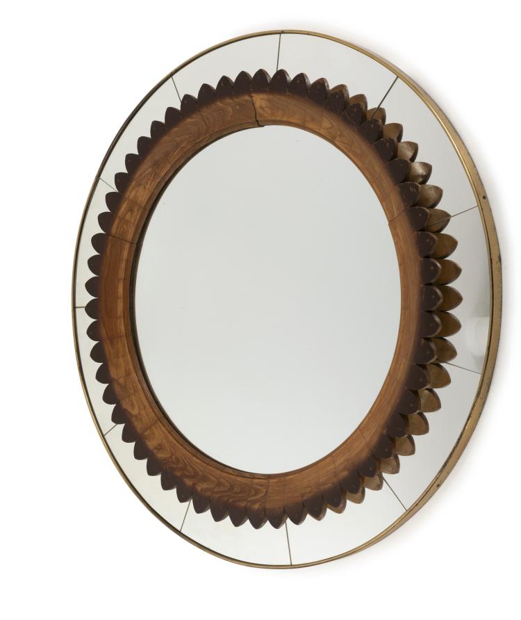 Hauptbild zu Objekt, Wall mirror, c. 1949/50, Fratelli Marelli (Framar), Turin, 149A 15