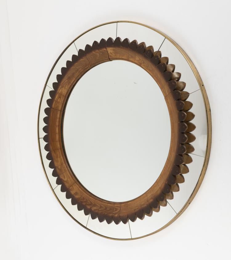 Bild 2 zu Objekt, Wall mirror, c. 1949/50, Fratelli Marelli (Framar), Turin, 149A 15