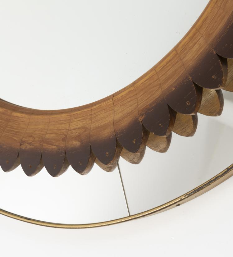Bild 4 zu Objekt, Wall mirror, c. 1949/50, Fratelli Marelli (Framar), Turin, 149A 15