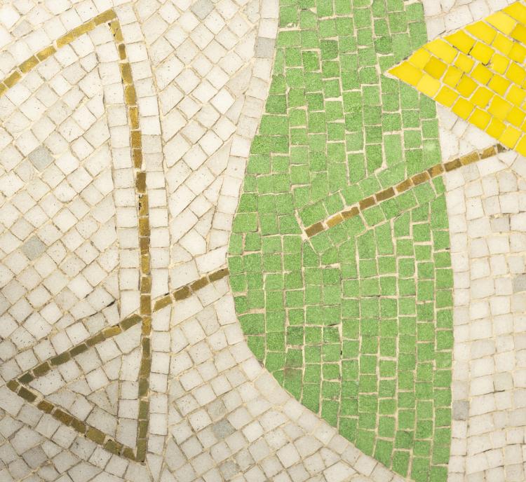 Bild 1 zu Objekt, Mosaiktisch, um 1955, M&uuml;ller, Berthold (zugeschrieben), 149B 343