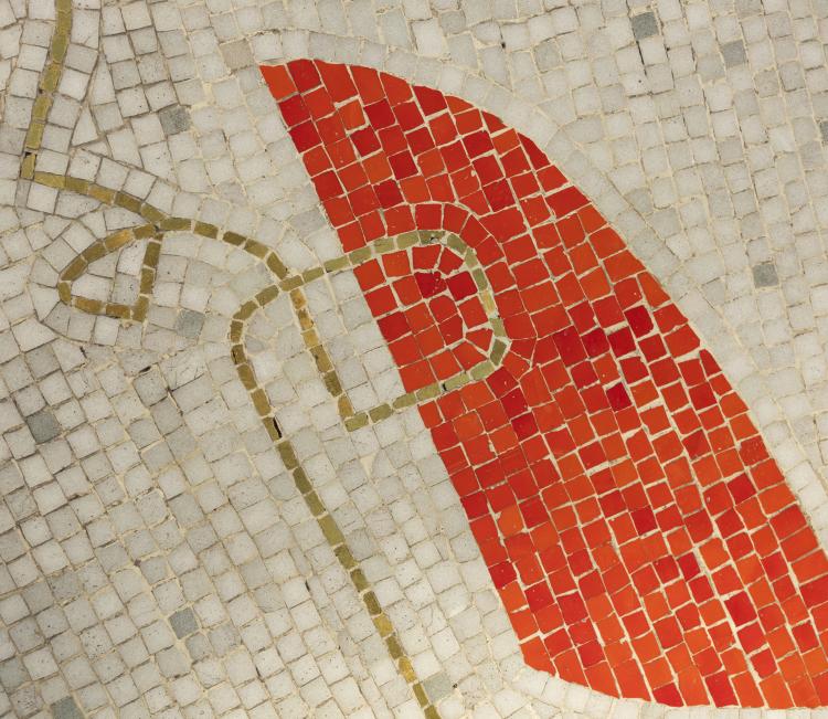 Bild 2 zu Objekt, Mosaiktisch, um 1955, M&uuml;ller, Berthold (zugeschrieben), 149B 343