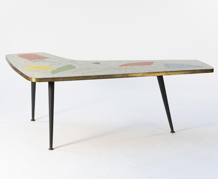 Bild 5 zu Objekt, Mosaiktisch, um 1955, M&uuml;ller, Berthold (zugeschrieben), 149B 343