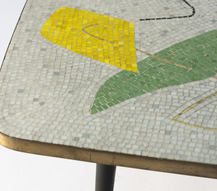 Bild 7 zu Objekt, Mosaiktisch, um 1955, M&uuml;ller, Berthold (zugeschrieben), 149B 343