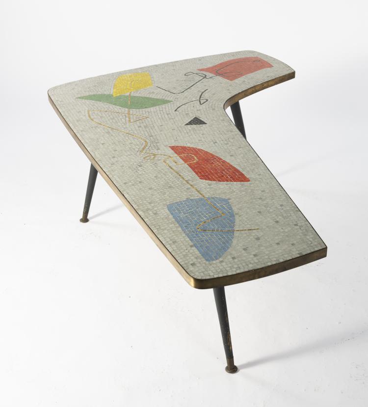 Bild 10 zu Objekt, Mosaiktisch, um 1955, M&uuml;ller, Berthold (zugeschrieben), 149B 343