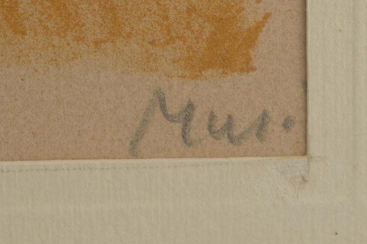 Bild 1 zu Objekt, 'Femmes Dalmates', 1953, Zoran Music, Ed. Guilde de la Gravure, Paris; gedruckt bei Desjobert, Paris., 151C 644