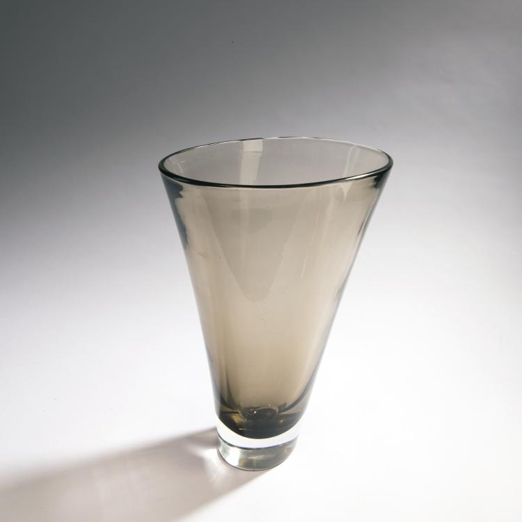 Bild 1 zu Objekt, 'Sommerso' vase, c. 1955, Flavio Poli, Seguso Vetri d'Arte, Murano, 149C 688