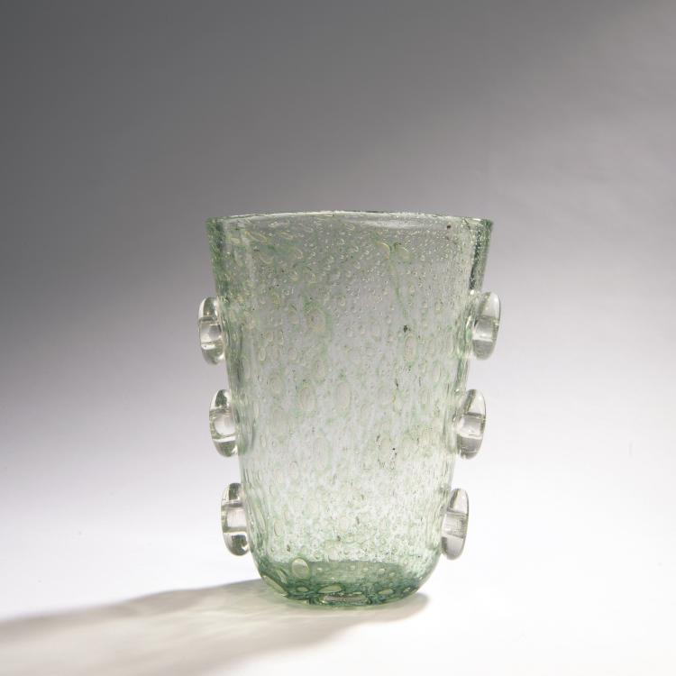 Hauptbild zu Objekt, 'Spuma di mare' vase, 1938-40, Ercole Barovier, Ferro Toso Barovier, Murano, 149C 613
