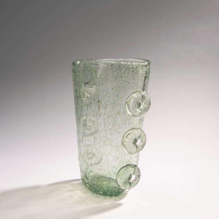 Bild 1 zu Objekt, 'Spuma di mare' vase, 1938-40, Ercole Barovier, Ferro Toso Barovier, Murano, 149C 613