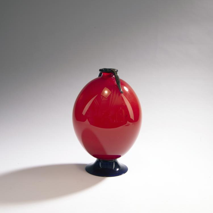 Bild 1 zu Objekt, 'Incamiciato' vase, c. 1932, Toso, Fratelli, Murano (zugeschrieben), 149C 717