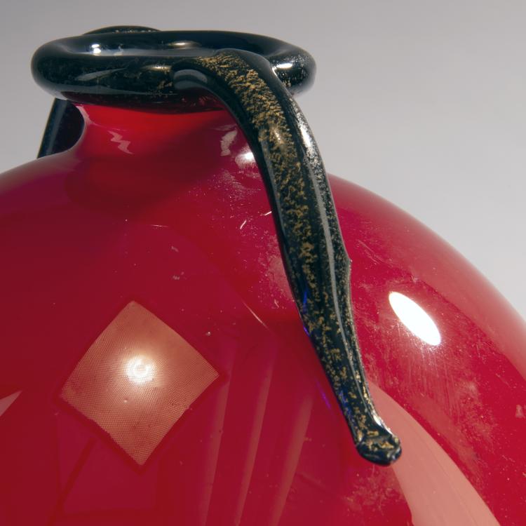 Bild 2 zu Objekt, 'Incamiciato' vase, c. 1932, Toso, Fratelli, Murano (zugeschrieben), 149C 717