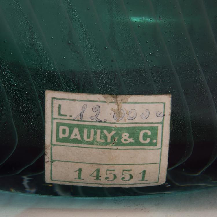 Bild 2 zu Objekt, 'Sommerso fumato' bowl, 1940, Alfredo Barbini, V.A.M.S.A, Murano, 149C 749