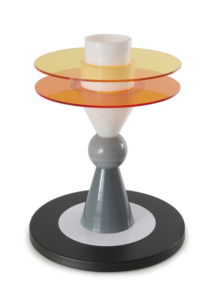 Hauptbild zu Objekt, 'Bay' table light, 1983, Ettore Sottsass, Memphis, Mailand, 149A 250