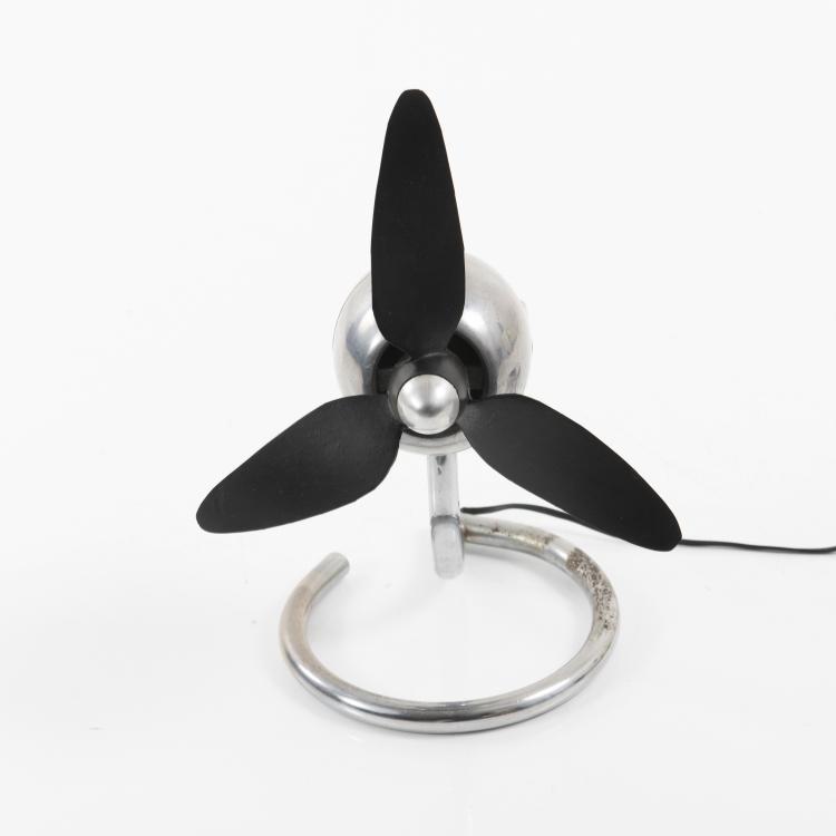 Hauptbild zu Objekt, 'Zerowatt' table fan, c. 1953, Ezio Pirali, FER (Fabbriche Elettrotechnice Riunite), 149A 117