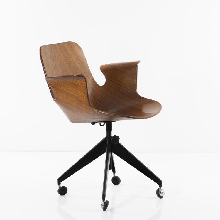 Bild 1 zu Objekt, 'Medea' desk chair, 1955, Vittorio Nobili, Tagliabue, Meda-Mailand, 149A 51