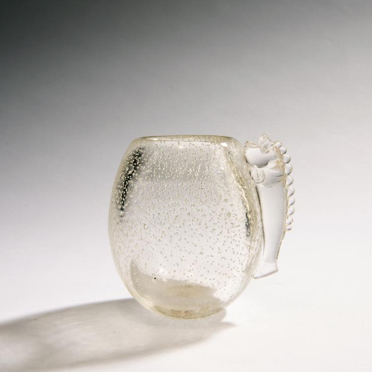 Hauptbild zu Objekt, 'Cristallo pesce' vase, c. 1939, Flavio Poli, Seguso Vetri D'Arte, 149C 674