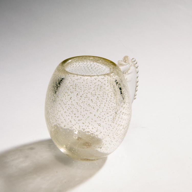 Bild 1 zu Objekt, 'Cristallo pesce' vase, c. 1939, Flavio Poli, Seguso Vetri D'Arte, 149C 674