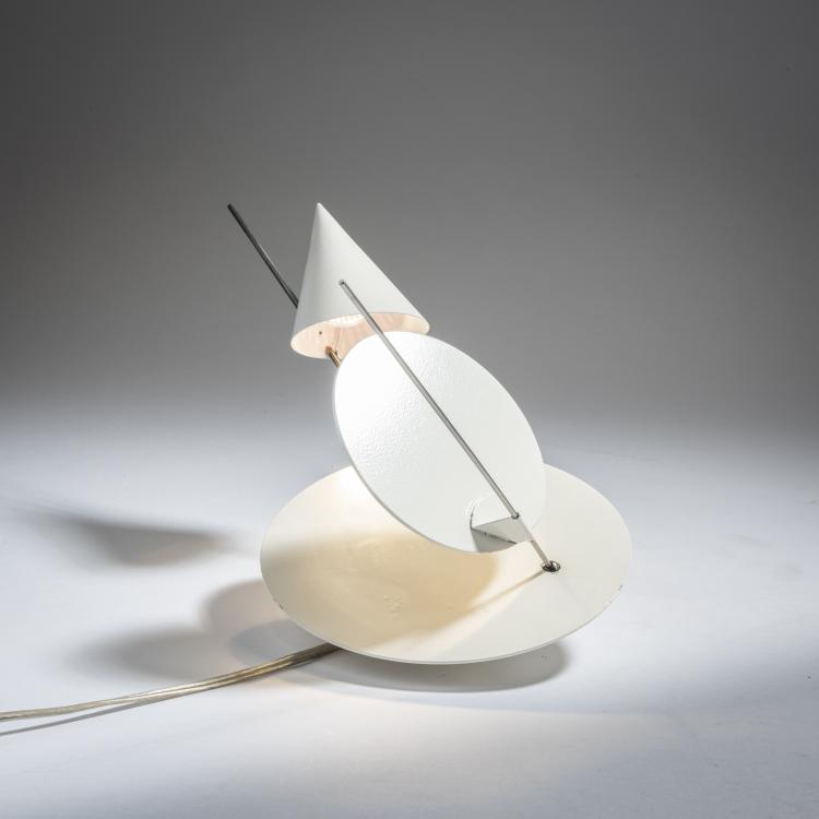 Hauptbild zu Objekt, Prototype 'Eclipse Ellipse' wall light, 1989, Ingo Maurer, Design M Ingo Maurer, M&uuml;nchen, 151A 131