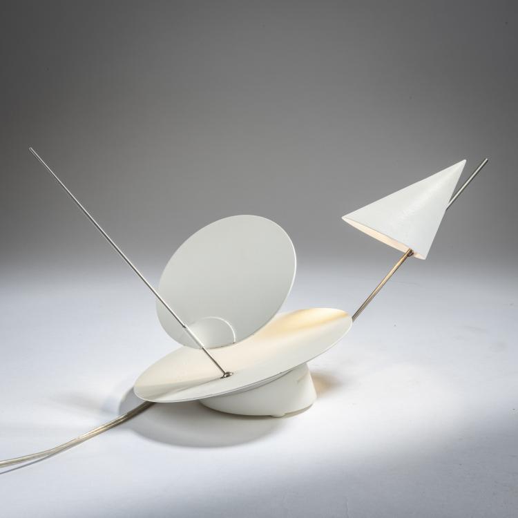 Bild 1 zu Objekt, Prototype 'Eclipse Ellipse' wall light, 1989, Ingo Maurer, Design M Ingo Maurer, M&uuml;nchen, 151A 131