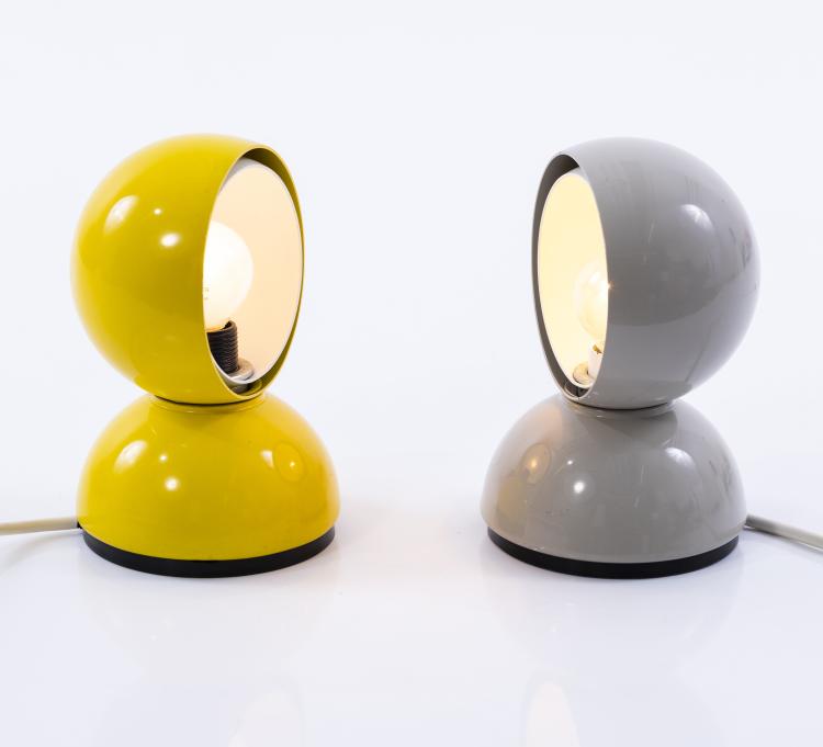 Hauptbild zu Objekt, 2 'Eclisse' table lights, 1965, Vico Magistretti, Artemide, Mailand, 149A 142