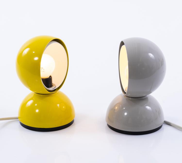 Bild 1 zu Objekt, 2 'Eclisse' table lights, 1965, Vico Magistretti, Artemide, Mailand, 149A 142