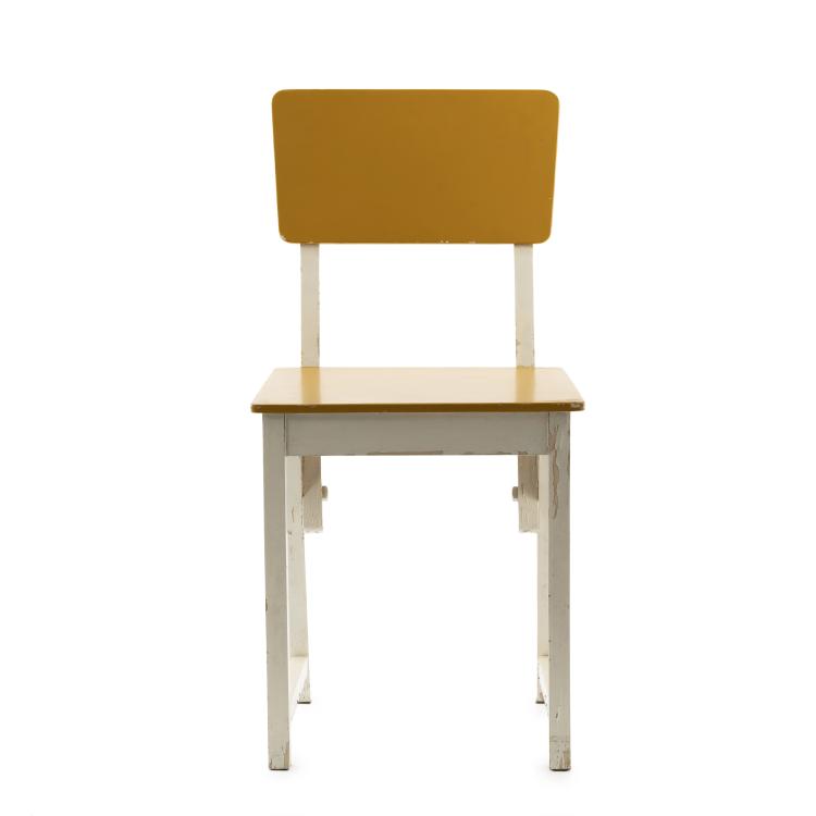 Hauptbild zu Objekt, Kitchen chair 'H 2', 1926, Erich Dieckmann, Staatliche Bauhochschule, Weimar, 149B 279