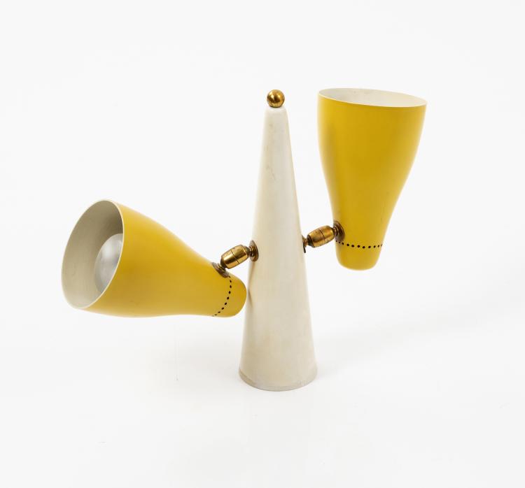 Bild 1 zu Objekt, Ceiling light, c. 1955, Stilnovo, Mailand (zugeschrieben), 149A 64