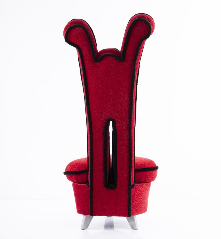 Bild 3 zu Objekt, Sessel 'Hurrah', um 1998, Keith Haring (nach), Bretz, Gensingen, 149B 512