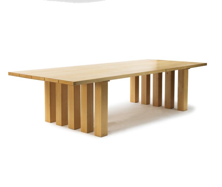 Hauptbild zu Objekt, Tisch 'La Basilica', 1976, Mario Bellini, Cassina, Mailand, 149A 239