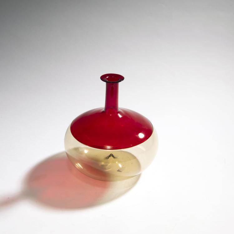 Bild 1 zu Objekt, 'Bolla' vase, 1966-68, Tapio Wirkkala, Venini & C., Murano, 149C 587
