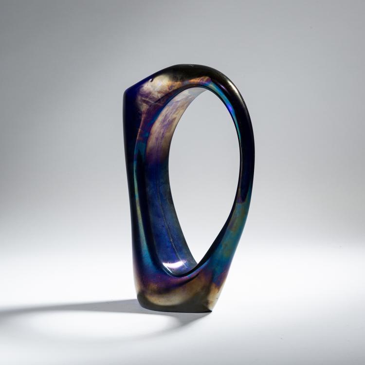 Bild 2 zu Objekt, 'Anse volante' vase, c. 1952, Giorgio Ferro, A.Ve.M., Murano, 152C 746