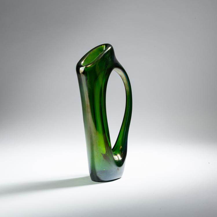 Bild 1 zu Objekt, 'Anse volante' vase, c. 1952, Giorgio Ferro, A.Ve.M., Murano, 152C 747