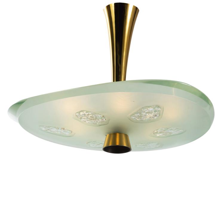 Hauptbild zu Objekt, Ceiling light '1748', c. 1957, Fontana Arte, Mailand, 149A 81