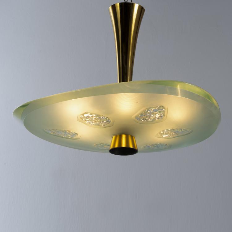 Bild 1 zu Objekt, Ceiling light '1748', c. 1957, Fontana Arte, Mailand, 149A 81