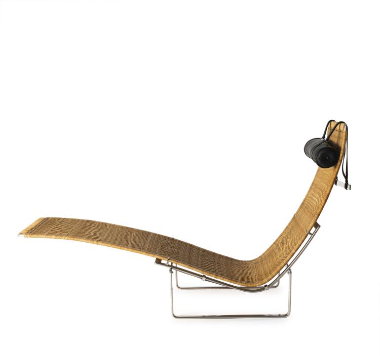 Hauptbild zu Objekt, 'PK 24' lounge chair, 1965, Christensen, Kold,  Kopenhagen oder Hansen,  Fritz, Aller&oslash;d, 149B 387