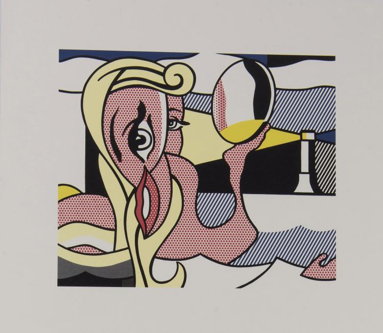 Hauptbild zu Objekt, after 'Swimming figure with mirror', 1987  , 151C 721