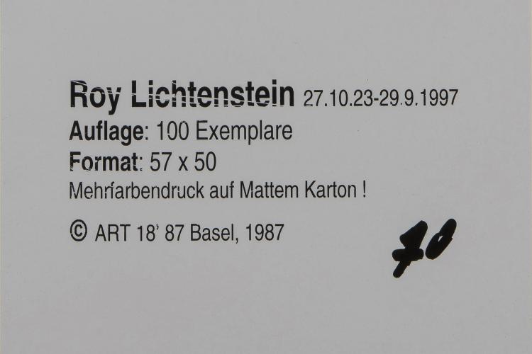 Bild 1 zu Objekt, after 'Swimming figure with mirror', 1987  , 151C 721