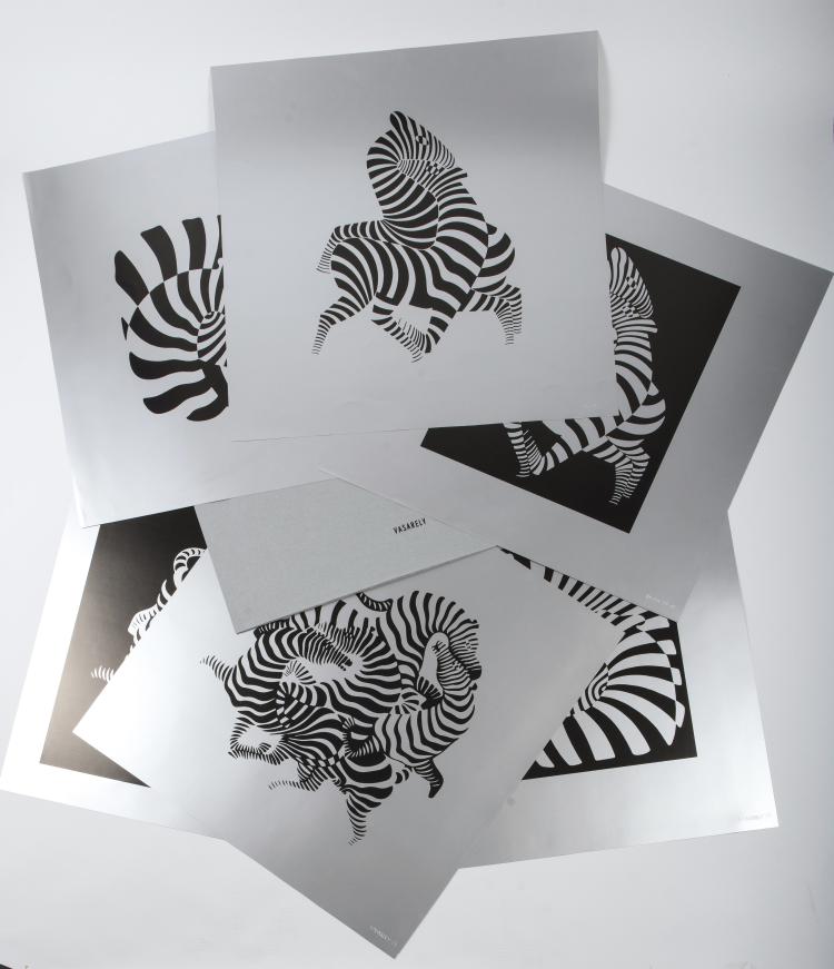 Hauptbild zu Objekt, Portfolio 'Zebra', 1971, 151C 763