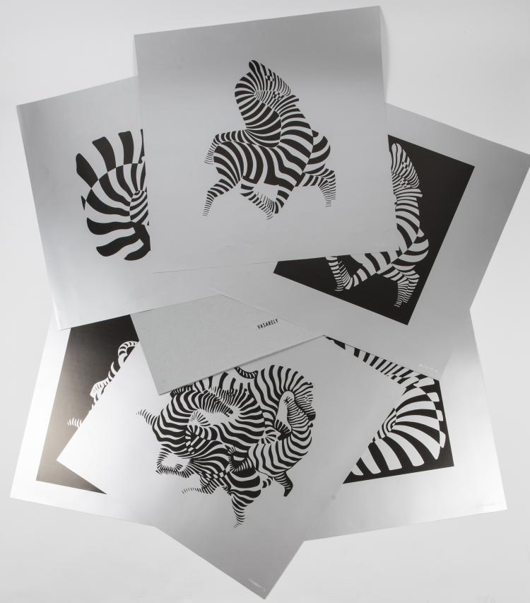 Bild 1 zu Objekt, Portfolio 'Zebra', 1971, 151C 763