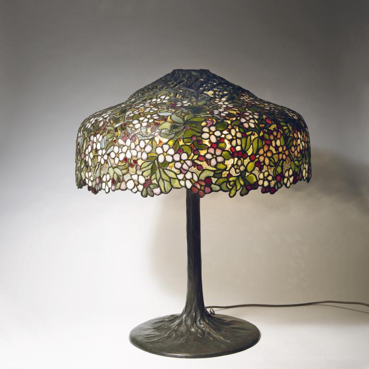 Bild 6 zu Objekt, 'Apple Blossom' table light, c. 1904, Louis C. Tiffany, Tiffany Studios, New York, 150B 325