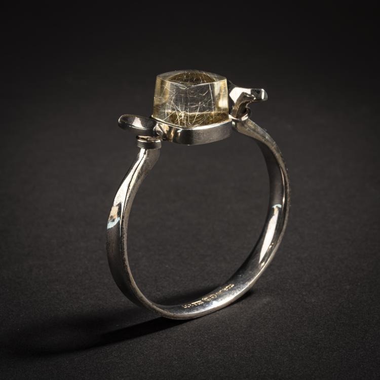 Bild 1 zu Objekt, Bangle, 1970s, Torun Vivianna B&uuml;low-H&uuml;be, Jensen, Georg, Kopenhagen, 154C 343