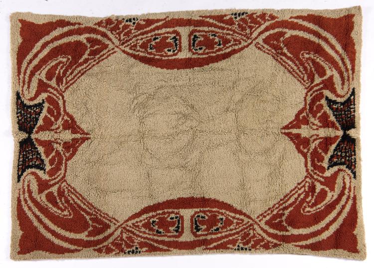 Hauptbild zu Objekt, Carpet, c. 1905, Bertha Honecker, Honecker, Bertha, 150B 640