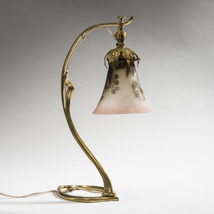 Hauptbild zu Objekt, 'Ombelles' table light, 1902-04, Gall&eacute;, Emile, Nancy, 150B 181