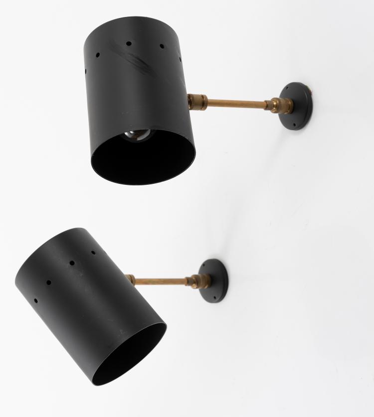 Bild 1 zu Objekt, Zwei Wandappliquen, um 1958, Italien, 152A 84