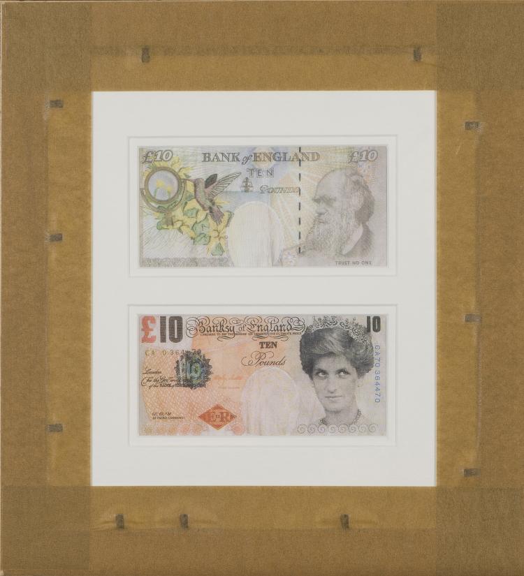 Bild 1 zu Objekt, 'Banksy X Banksy of England Di-Faced Tenner', 2004/2005, 151C 664