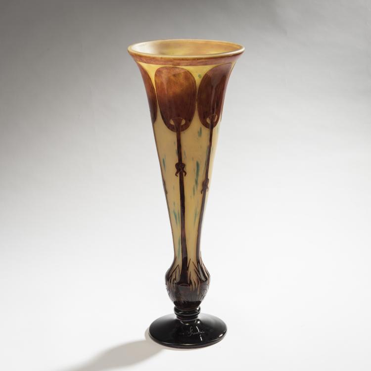 Hauptbild zu Objekt, Gro&szlig;e Vase 'Coprins', 1923-26 , Schneider, Epinay-sur-Seine, 150B 247