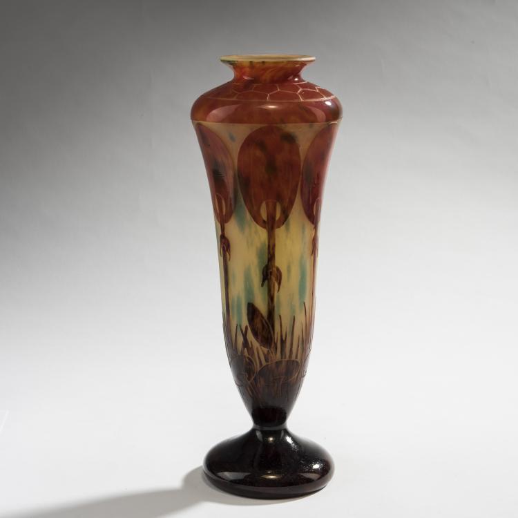 Hauptbild zu Objekt, Vase 'Coprins', 1923-26, Schneider, Epinay-sur-Seine, 150B 248