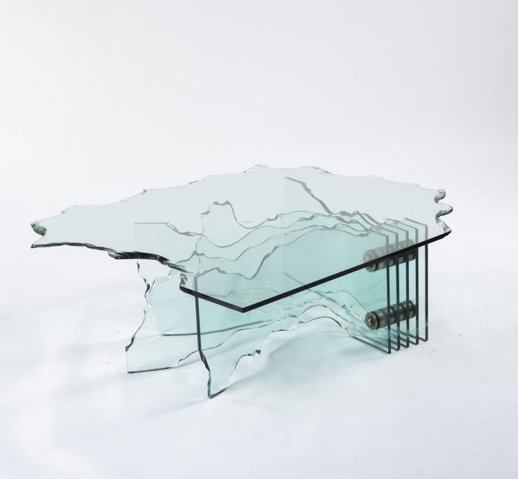 Hauptbild zu Objekt, 'Shell' Coffee table, c. 1989, Danny Lane, FIAM, Tavullia, 151B 593