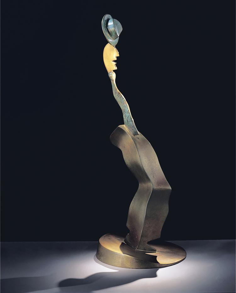 Hauptbild zu Objekt, 'Free Spirit', 1999, Edition Huber; Guss Fritz Albrecht Aschaffenburg, 151C 696