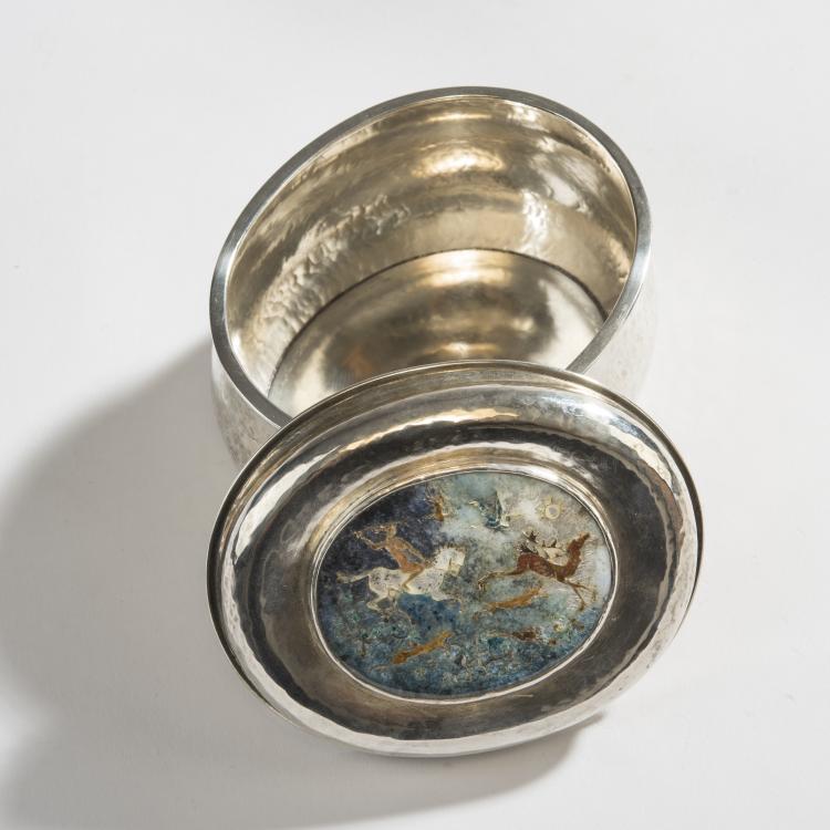 Bild 2 zu Objekt, Deckeldose, 1930er Jahre, Poetzsch von Weissenfels, Kurt, 150B 461