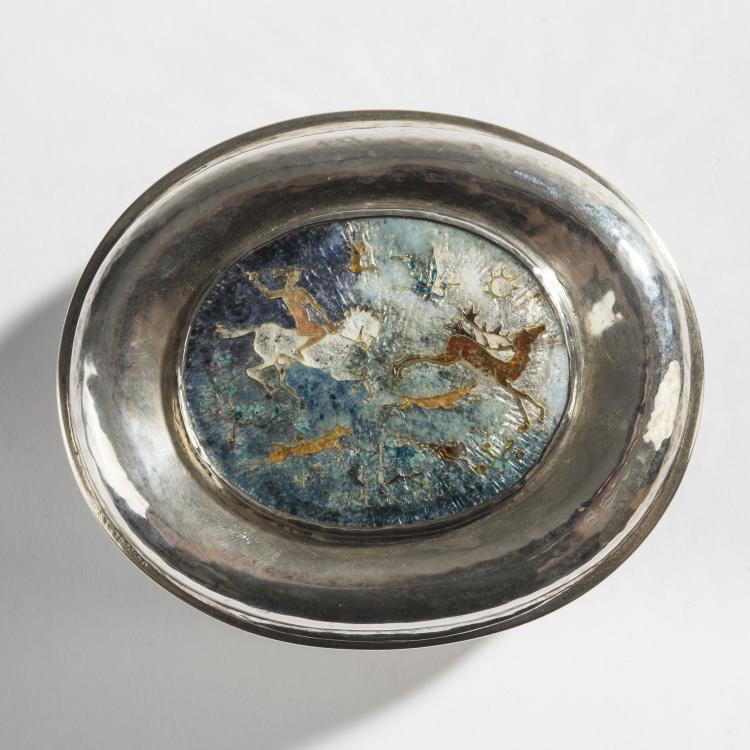 Bild 3 zu Objekt, Deckeldose, 1930er Jahre, Poetzsch von Weissenfels, Kurt, 150B 461